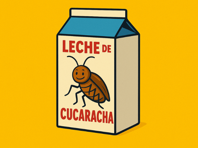 Leche de cucaracha - El superalimento que nadie pidió