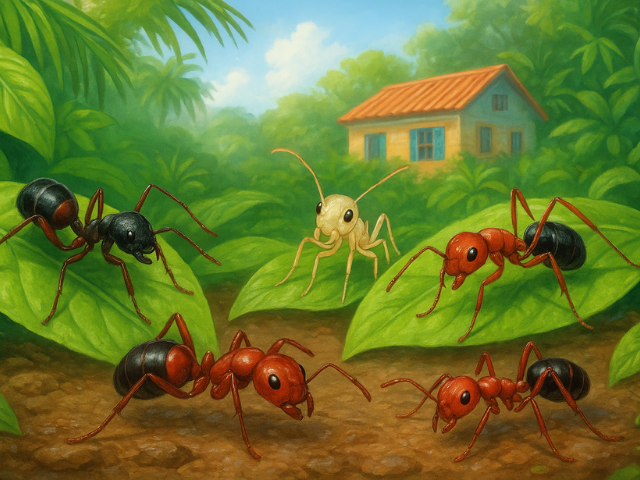 Las hormigas más comunes en Puerto Rico pequeñas vecinas con mucha personalidad